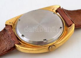 Omega Geneve Chronometer electric f300 Hz modell elektromos, 300 herzen működő karóra naptár funkció...