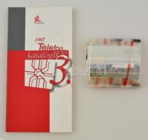 25 db Malév telefonkártya bontatlan csomagolásban + 3. Matáv telefonkártya katalógus 1997