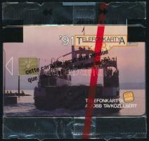 1991 Balaton ferry telefonkártya, bontatlan csomagolásban
