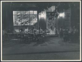 cca 1950 Budapesti fényképek, 4 db jelzés nélküli vintage fotó dr. Leszl Kornél hagyatékából, 18x24 ...