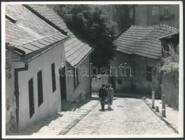 cca 1950 Budapesti fényképek, 4 db jelzés nélküli vintage fotó dr. Leszl Kornél hagyatékából, 18x24 ...