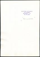 cca 1973 Giltán Tivadar: '70-es évek, pecséttel jelzett, vintage fotóművészeti alkotás, a magya...