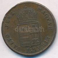 1848. 1kr Cu T:1-,2 ph.
Adamo B1