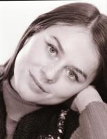 cca 1970 Hűvösvölgyi Ildikó színész, 4 db szabadon felhasználható vintage negatív, 7x6 cm