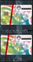 1992 2 db Europa Telecom telefonkártya, bontatlan csomagolásban