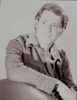 cca 1969 Bálint András színész, 4 db szabadon felhasználható vintage negatív, 7x6 cm