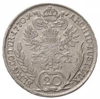 Ausztria 1770A / IC-SK 20kr Ag "Mária Terézia" (6,48g) T:2,2-
Austria 1770A / IC-SK 20 Kr...