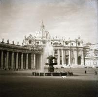 cca 1930 Olaszországi felvételek, 63 db szabadon felhasználható, vintage negatív, 6x6 cm