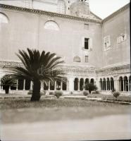 cca 1930 Olaszországi felvételek, 63 db szabadon felhasználható, vintage negatív, 6x6 cm