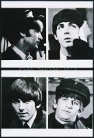 cca 1965 Beatles együttes, Fekete György (1904-1990) budapesti fényképész hagyatékában fellelt 3 db ...