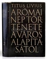 Livius, Titus: A római nép története a város alapításától. 1-7. köt. Bp., 1963-1976, Európa. Vászonk...