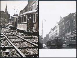 Budapesti villamosok vegyes tétele, Fekete György (1904-1990) budapesti fényképész hagyatékában fell...