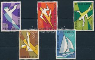 1968 Nyári olimpia sor Mi 1747-1751