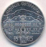 Ausztria 2004. 10EUR Ag "Hellbrunni kastély" T:1- Austria 2004. 10 Euro Ag "Hellbrunn Castle" C:AU Krause KM# 3111