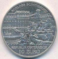 Ausztria 2003. 10EUR Ag "Schönbrunni Palota" T:1 Austria 2003. 10 Euro Ag "Schönbrunn Palace" C:UNC Krause KM# 3106