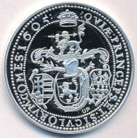 DN "Magyar tallérok utánveretben - Bocskai István tallérja 1605" Ag emlékérem tanúsítvánny...