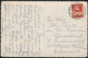 1930 Teleki Pál későbbi miniszterelnök saját kézzel írt sorai családtagjának Svájcból küldött levele...