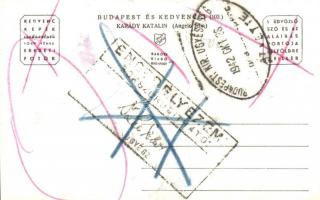 Karády Katalin, cenzúrázott ('Nem nyomható ki! Megjelenése és terjesztése hadviselés érdekeit é...