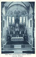Budapest XI. Szent Vince Szeretet-leányai központi házának kápolnája, belső (EK)