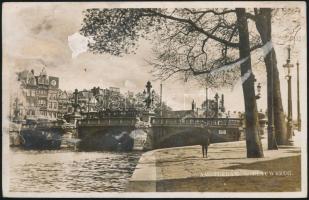 1933 A magyar válogatott tagjainak (Titkos Pál, Markos Imre, Teleki Pál, stb.) aláírásai Hollandiábó...