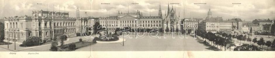 Budapest - 12 db RÉGI városképes lap, köztük Szabadság tér panorámalap, vegyes minőség / 12 pre-1945 town-view postcards, mixed quality