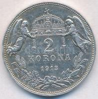 1913KB 2K Ag "Ferenc József" T:2,2- 
Adamo K6