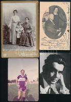 8 db különféle fotó, sport, baleset, katonai, stb. témákban, köztük keményhátú is, különböző méretben