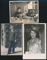 cca 1960 Tiszavölgyi József (1909-?) fotóriporter hagyatékából 21 db vintage fotó, sokféle témáról, ...