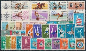 Mexico Olympics 6 diff sets, Mexikói olimpia 6 klf sor