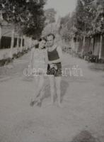 cca 1937 Negatívtartó album, 100 tasakos, benne cca. 99 db szabadon felhasználható, vintage negatív ...