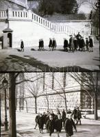 cca 1937 Negatívtartó album, 100 tasakos, benne cca. 99 db szabadon felhasználható, vintage negatív ...