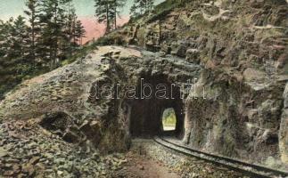 Mariazeller Bahn - 3 pre-1945 unused postcards, railway station, tunnel, viaduct