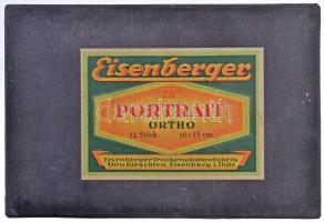 cca 1935 Eger, 13 db szabadon felhasználható, üveglemez negatív vegyesen, a Fotó-Gráf műterem hagyat...