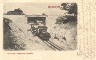 1899 Budapest XII. Svábhegyi fogaskerekű vasút, Divald Eperjes kiadása (EK)