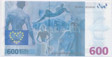 Németország DN 600E erotikus fantázia bankjegy T:I- ly.
Germany ND 600 Euro erotic fantasy banknote...