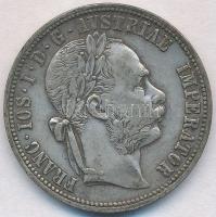 Ausztria 1878. 1Fl Ag "Ferenc József" T:2 patina Austria 1878. 1 Florin Ag "Franz Joseph" C:XF patina Krause KM#2222