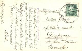 1934 Nagydobrony, Velika Dobrony; Református templom / church, Foto Krejci photo