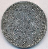 Ausztria 1883. 1Fl Ag "Ferenc József" T:2,2-
Austria 1883. 1 Florin Ag "Franz Joseph...