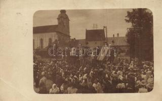 1908 Lőcse, Levoca; ünnepség / ceremony, photo (EB)