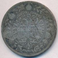 Ausztria 1900. 5K Ag "Ferenc József" T:2-,3 
Austria 1900. 5 Corona Ag "Franz Joseph...