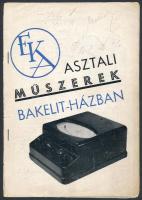 EKA asztali műszerek reklám prospektus
