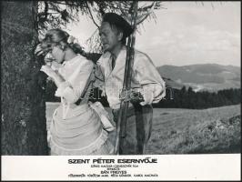 1958 Filmfotók a "Szent Péter esernyője" című magyar filmből, 4 db, Törőcsik Mari, Pécsi S...