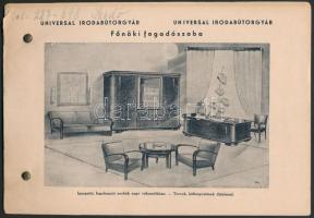 Universal irodabútorgyár reklám prospektus