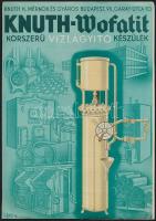 Knuth-Wofatit vízlágyító készülék reklám prospektus