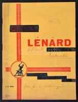 1940 Lénárd Testvérek Szabadka fém-, fa- és vasbútorgyár reklám katalógusa