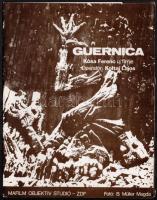 1982 Filmfotók a Guernica című magyar-nyugatnémet filmből, 7 db, rendezte: Kósa Ferenc, saját papír mappájában, 17x22 cm