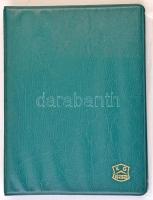 San Marino 1997-2001 1000L (5xklf) forgalmi emlékérmék gyűjtői lapon, kétgyűrűs mappában T:1-