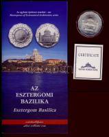 2006. 5000Ft Ag "Esztergomi bazilika" T:BU Csak 2500db, tanúsítvánnyal + színes ismertetővel!