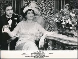 1972  Filmfotók a "Lila Ákác" című magyar filmből, 4 db, Halász Judit, Bálint András, Ráda...