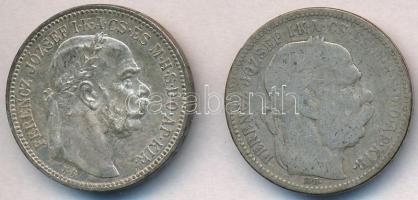 1895KB-1915KB 1K Ag "Ferenc József" (2xklf) T:2,3